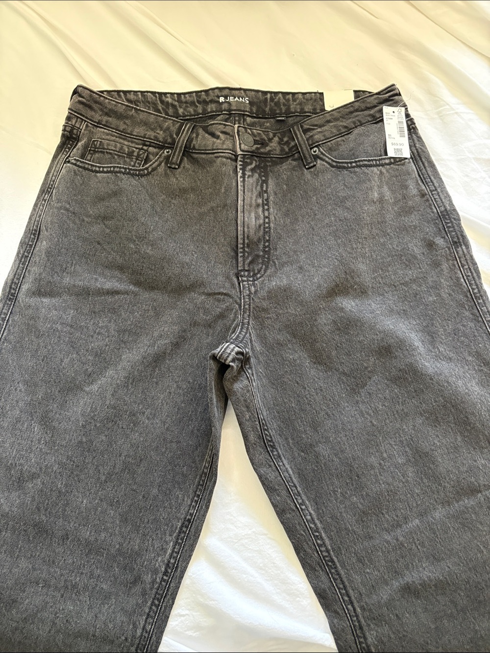 Reitman's "The Vintage" High Waisted Straight Leg Jeans - Picture 2 of 5